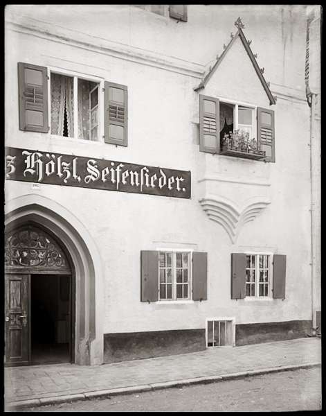 Seifensieder Lorenz Hlzl, Auf dem Plan um 1900