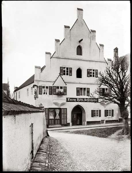 Seifensieder Lorenz Hlzl, Auf dem Plan um 1900